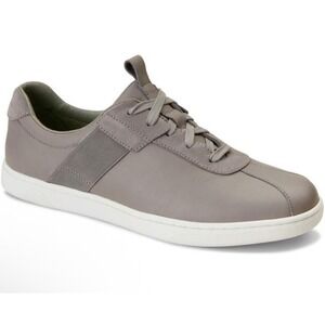 Vionic Casual Lono Sneaker Mens‎ US 8 EU 41 Gray Leather Arch Support New